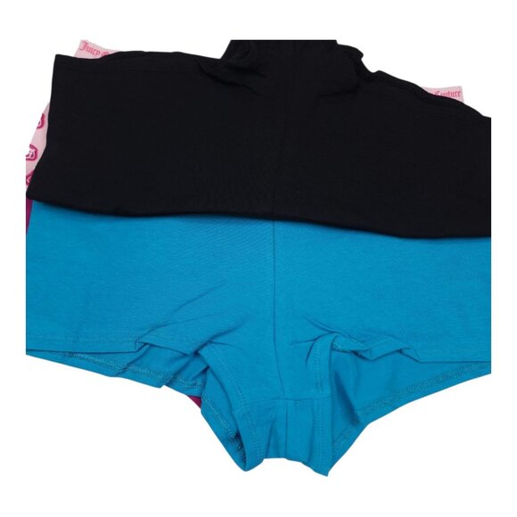 Juicy Couture Intimates 5 Pack Large Boyshort Panties Underwear Multicolor - Picture 7 of 10